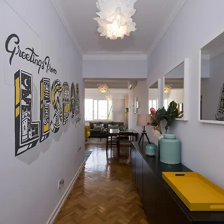 Apartman Bordalo Pinheiro Apartment-top Floor & Elevator Lisboa